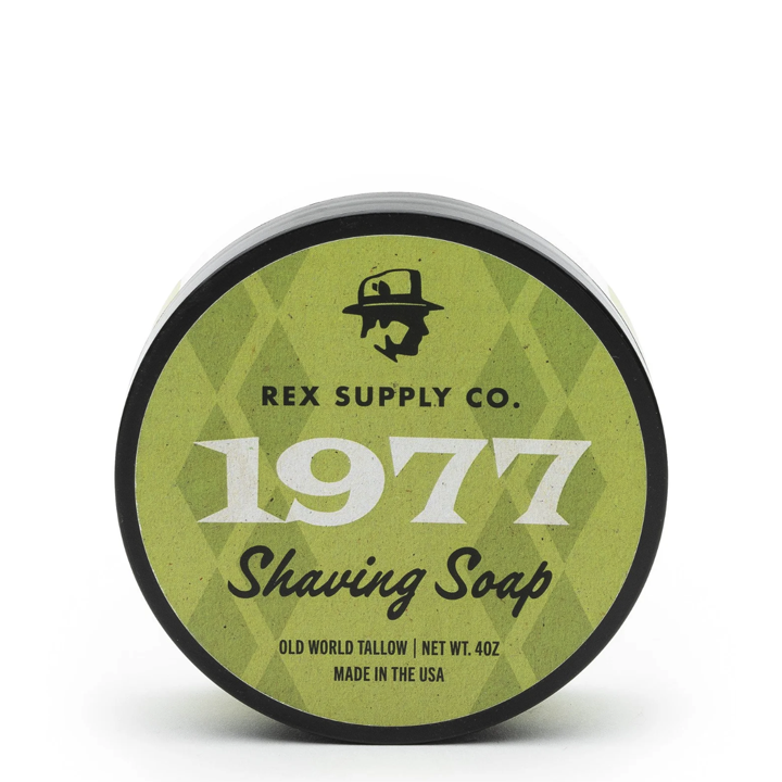 Rex Supply Co. Mydło do golenia - 1977 Old World Tallow