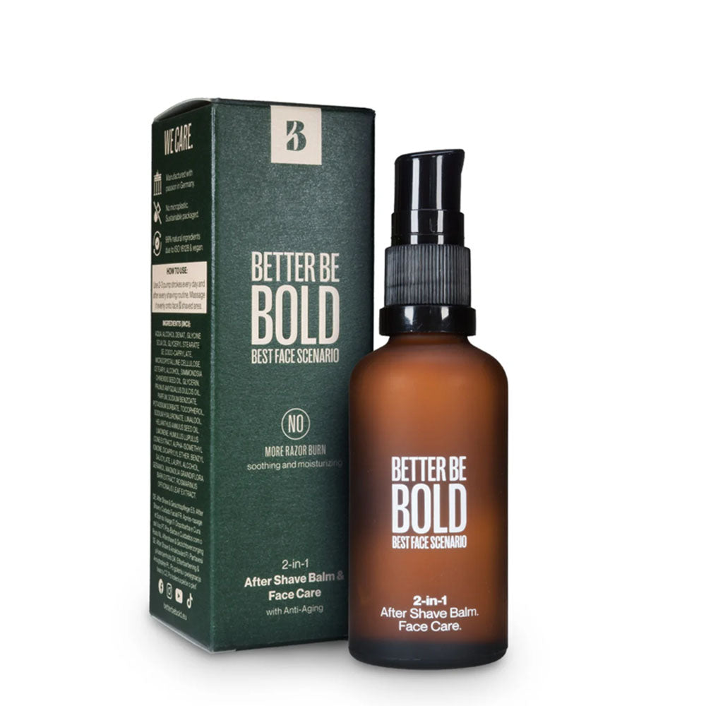 Better Be Bold 2-in-1 Balsam po goleniu & Pielęgnacja twarzy