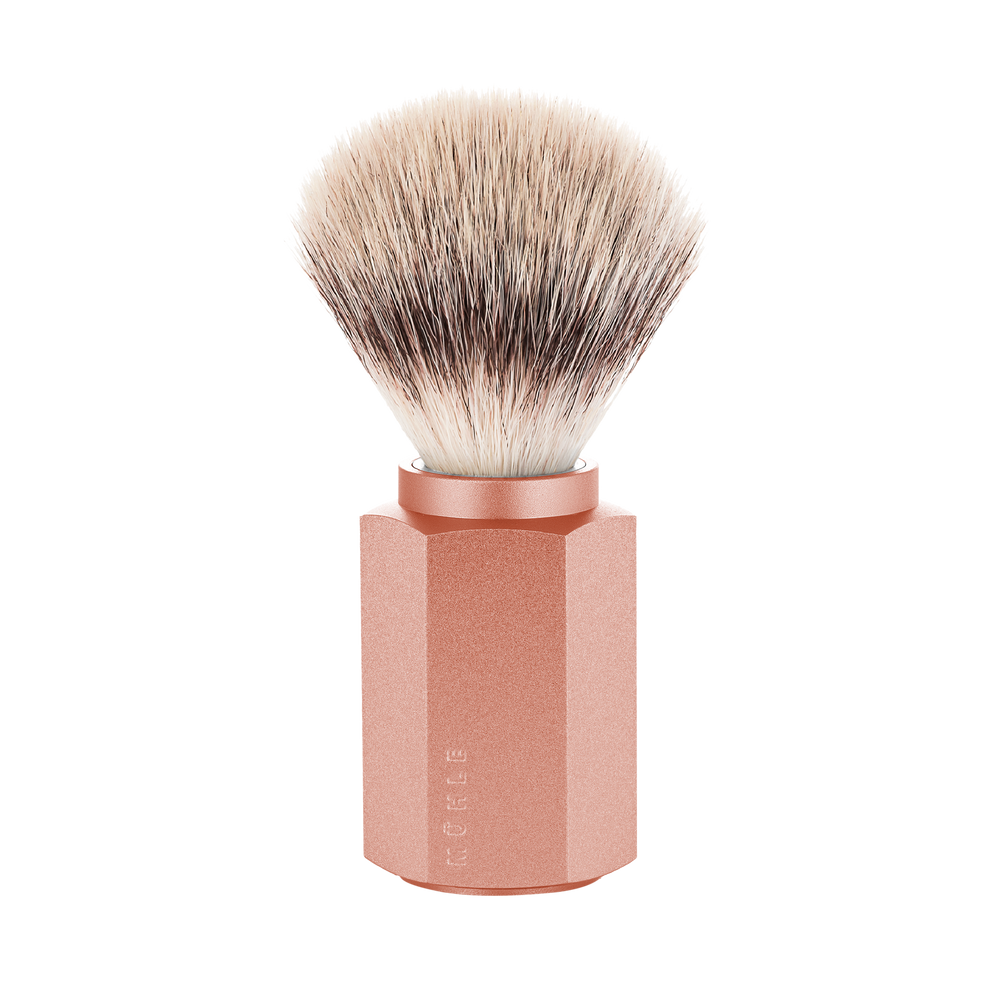 Mühle Pędzel do golenia Hexagon Silvertip Fibre® Sunrise