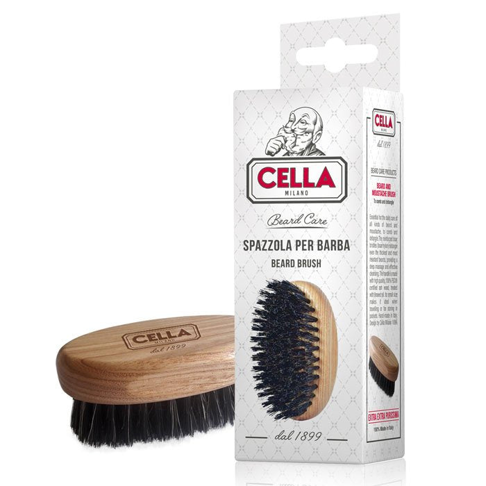 Cella Milano Szczotka do brody – włosie dzika i nylon