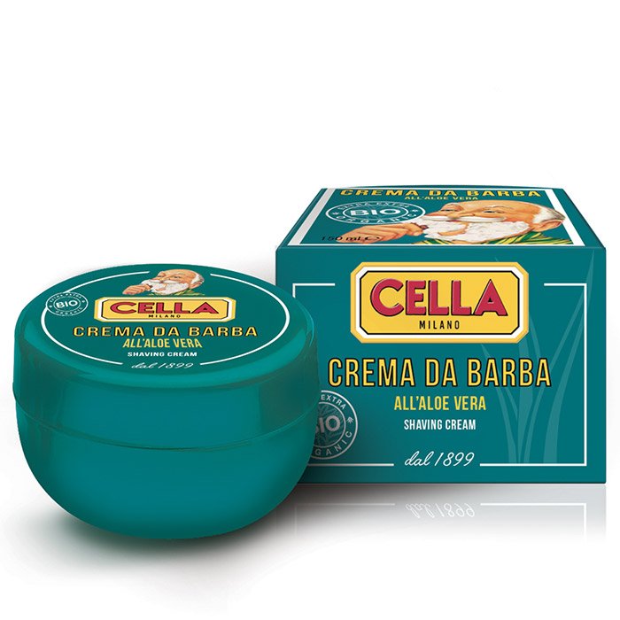 Cella Milano Organiczny krem do golenia – Aloe Vera
