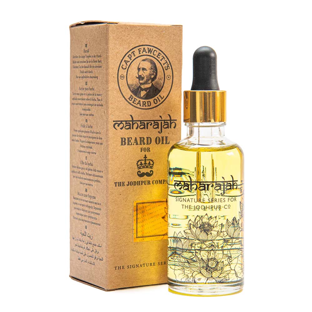 Captain Fawcett Beard Oil – Maharajah
