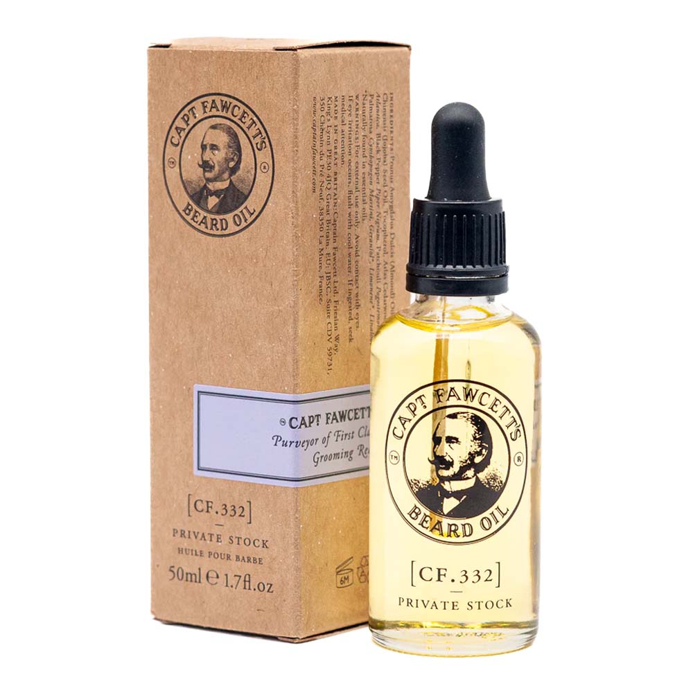 Captain Fawcett Beard Oil – Private Stock