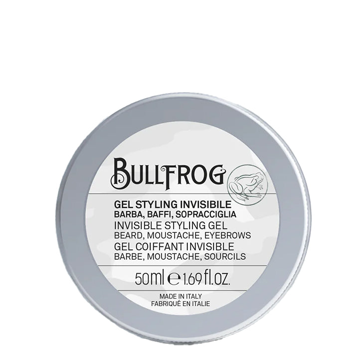 Bullfrog Invisible Styling Gel – Beard, Moustache & Eyebrows
