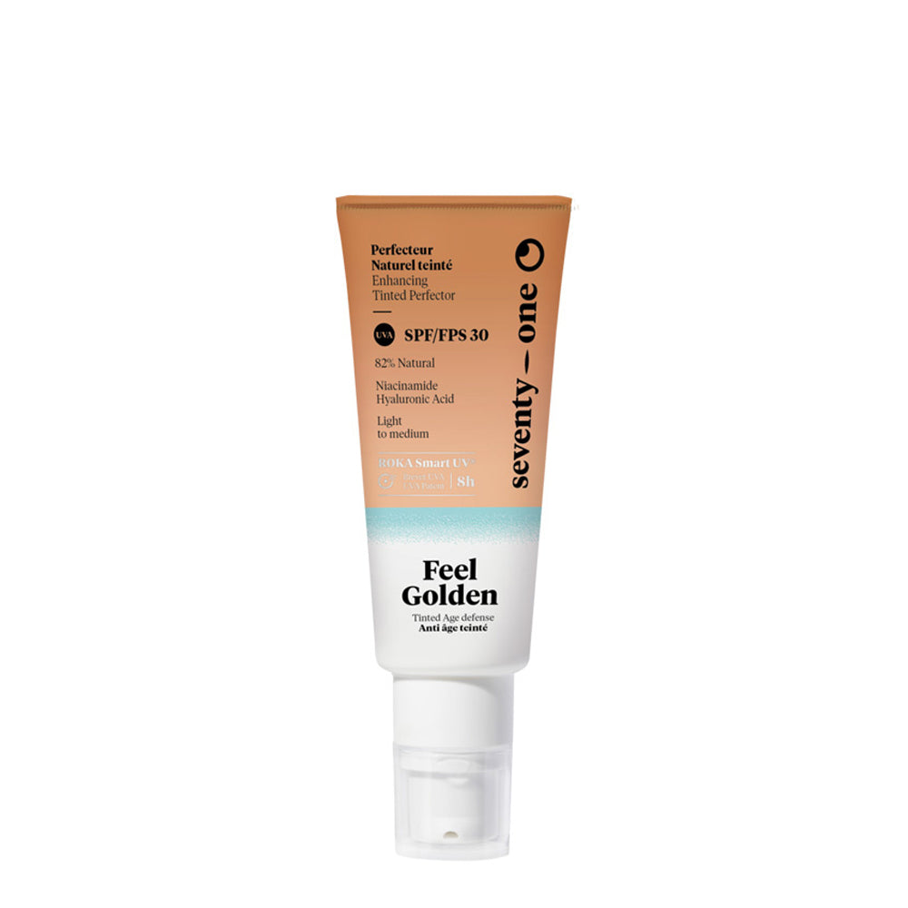 SeventyOne Percent Naturalny Podkład Tonujący Feel Golden SPF 30