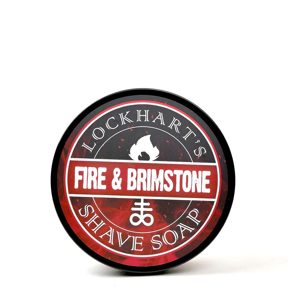 Lockhart's Mydło do golenia Fire & Brimstone