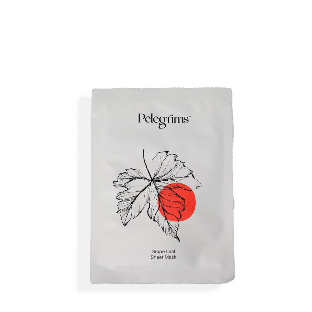 Pelegrims Maska w płachcie z liściem winogron