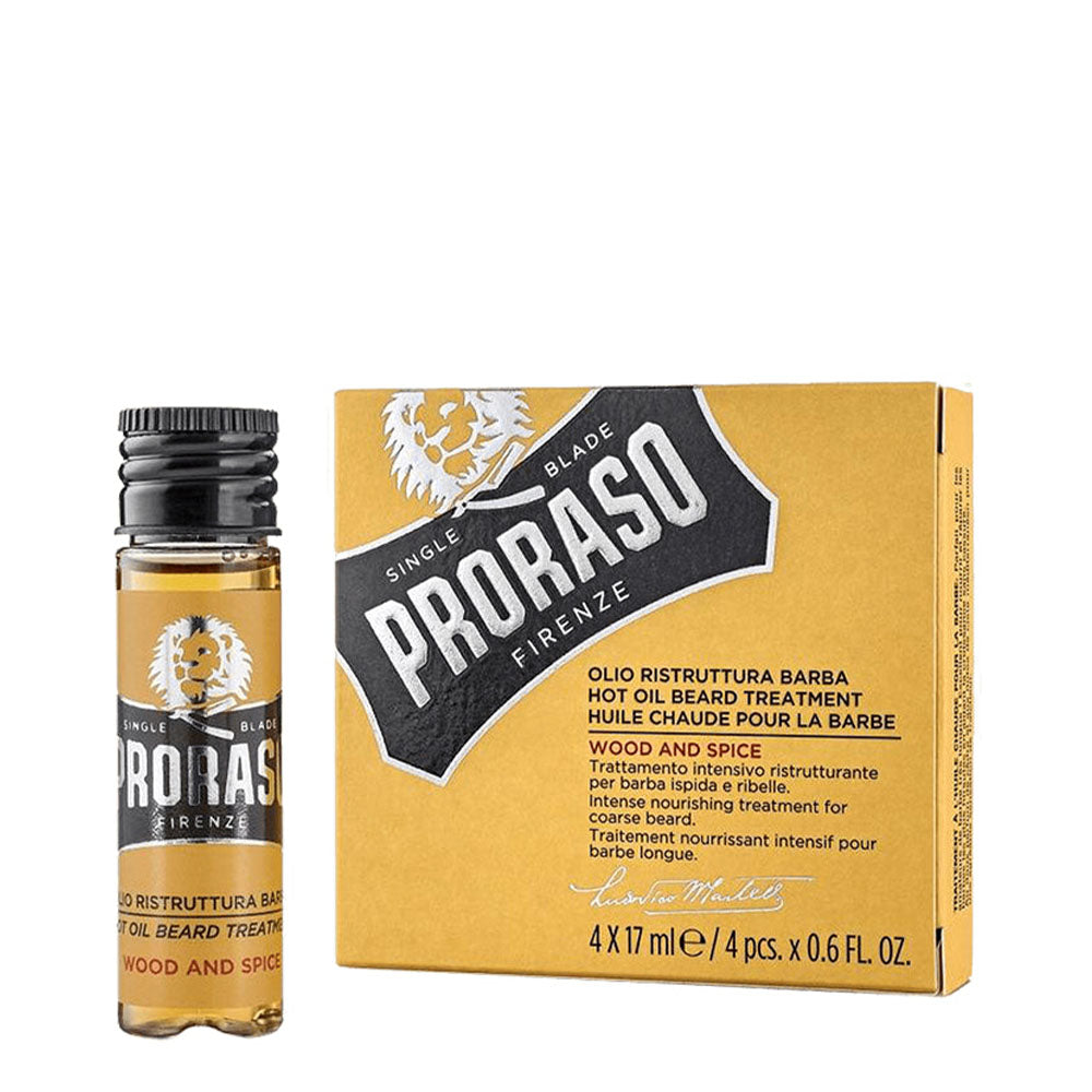 Proraso Kuracja olejkowa do brody na ciepło – Drewno i przyprawy
