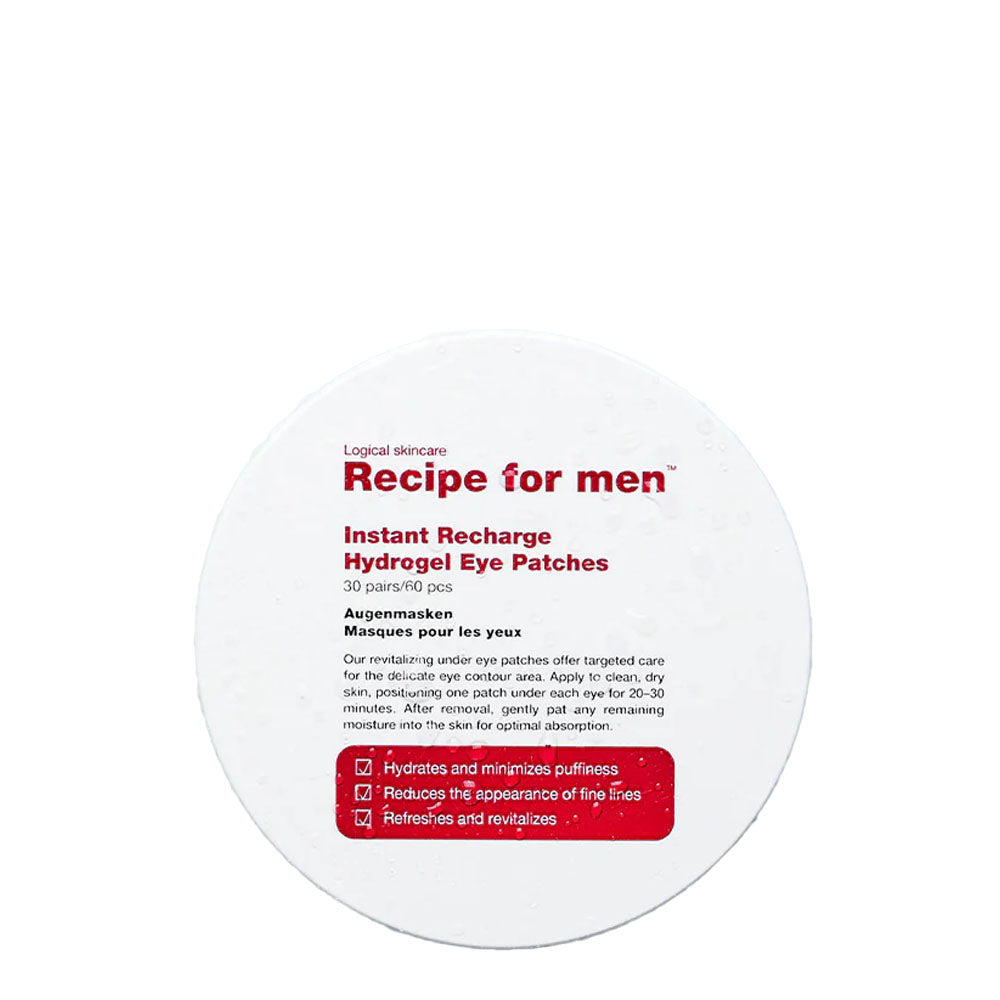 Recipe for Men Hydrożelowe płatki pod oczy