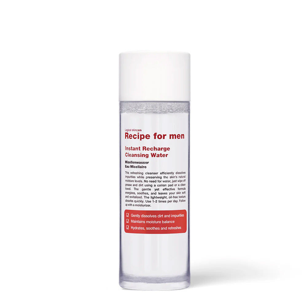 Recipe for Men Woda micelarna Instant Recharge