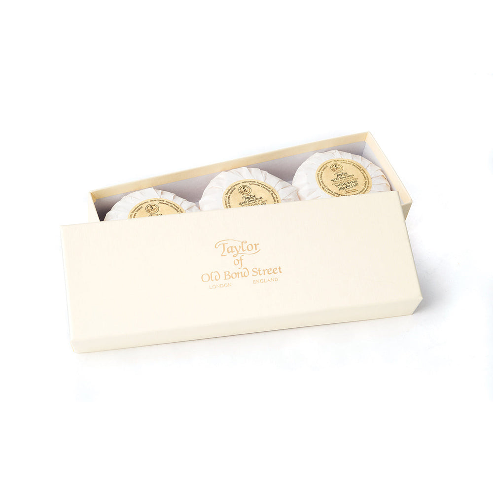 Taylor of Old Bond Street Zestaw prezentowy mydło do rąk – 3 × 100 g