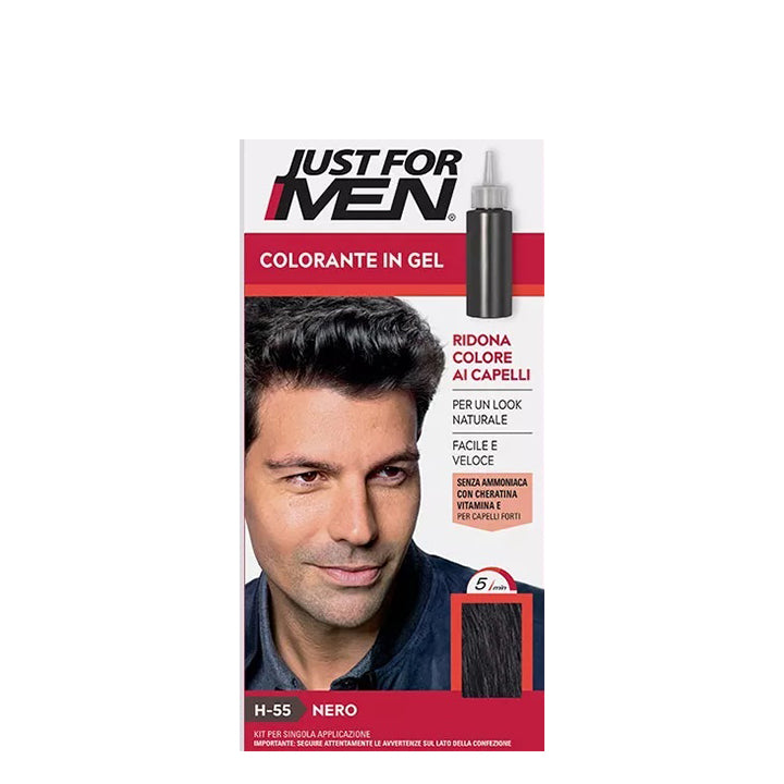 Just for Men Szampon koloryzujący – Black H-55