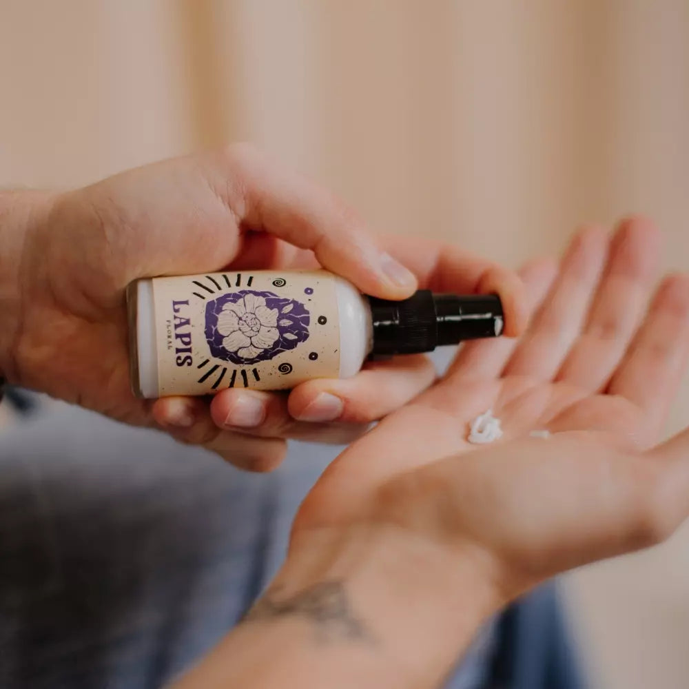 Lapis Floral Beard Shaper