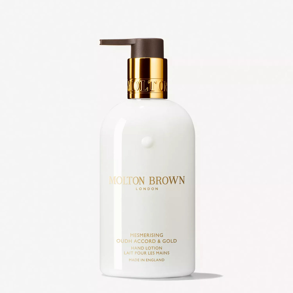 Molton Brown Hipnotyzujący Balsam do rąk Oudh Accord & Gold