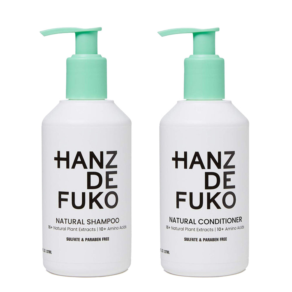 Hanz de Fuko Natural Shampoo + Conditioner Bundle