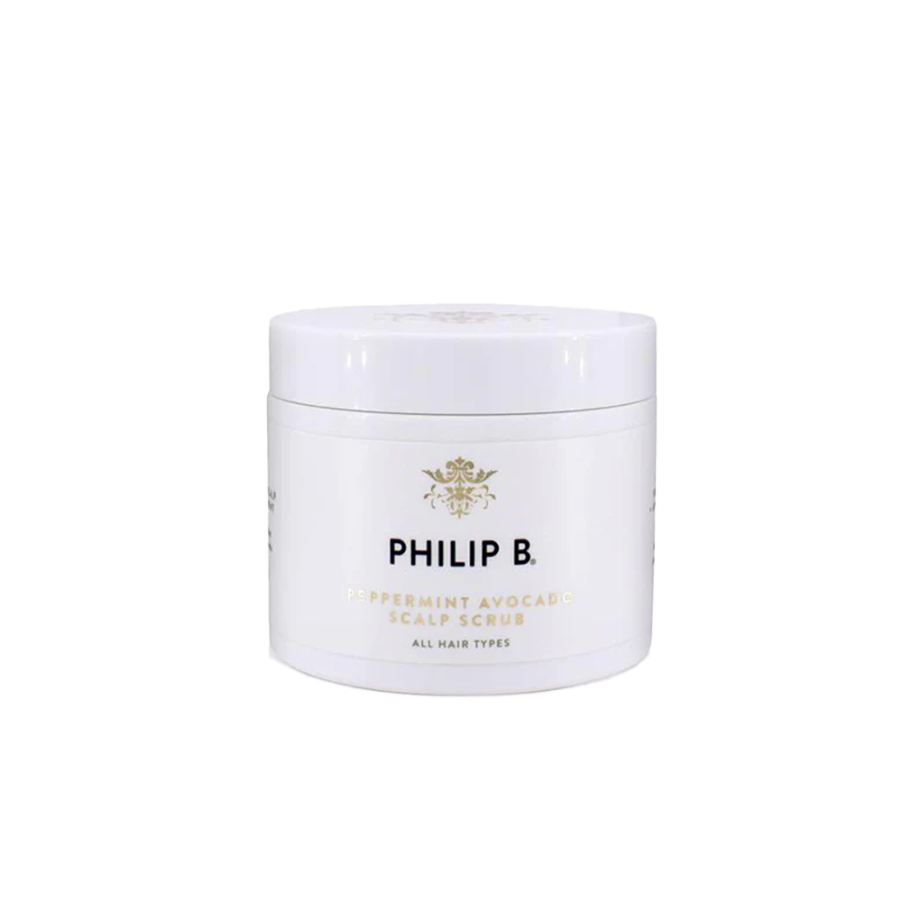 Philip B Peeling do skóry głowy z pieprzową miętą i awokado