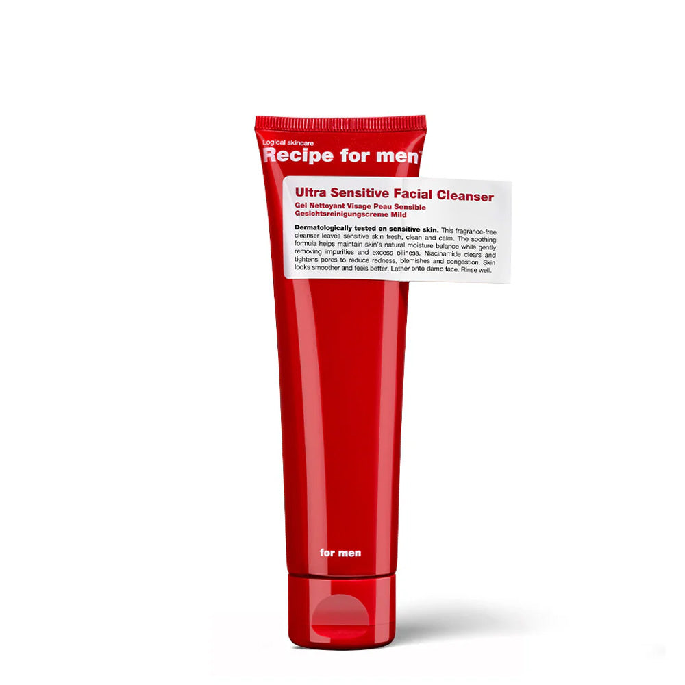 Recipe for Men Delikatny preparat do mycia twarzy Ultra Sensitive