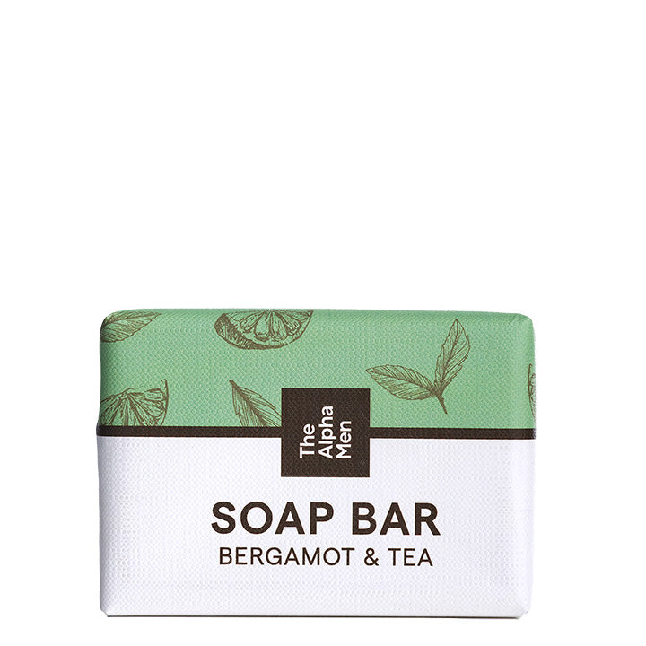The Alpha Men Kostka mydła – Bergamotka & Tea