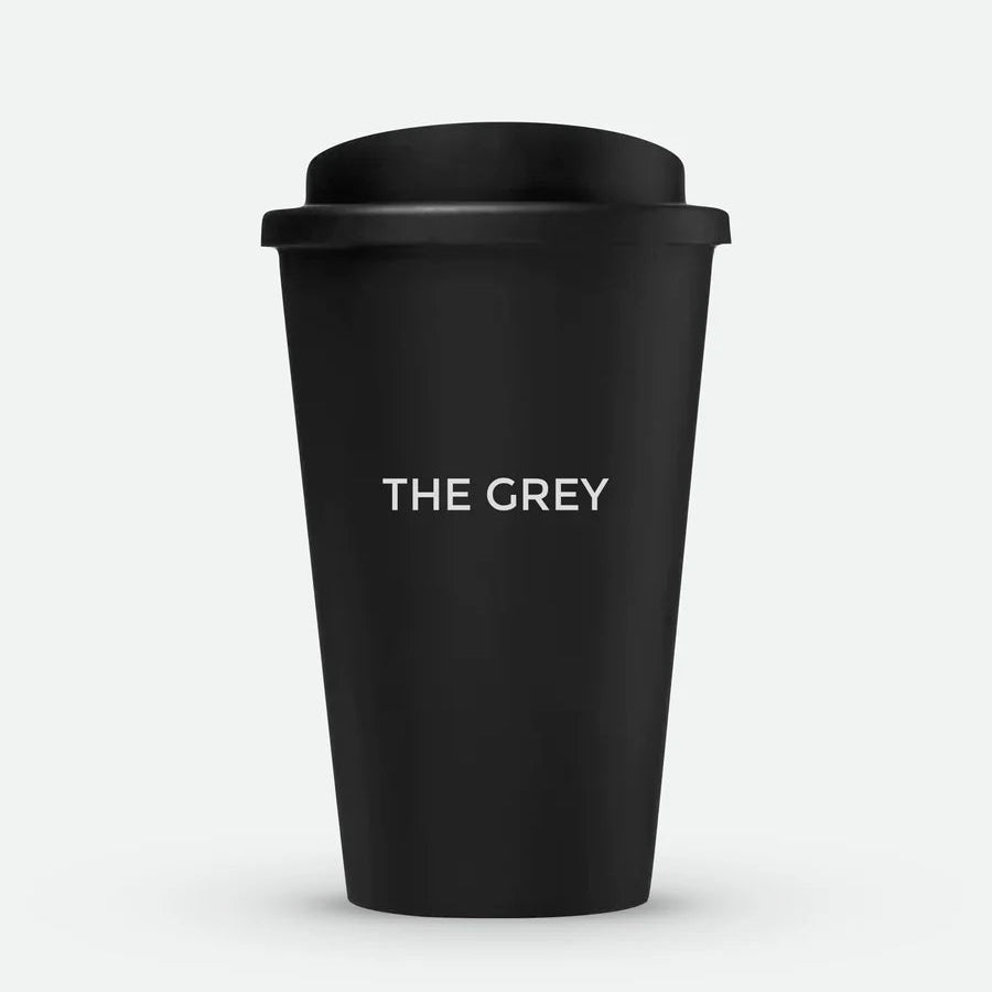 The Grey Kubek termiczny z recyklingu z podwójnymi ściankami