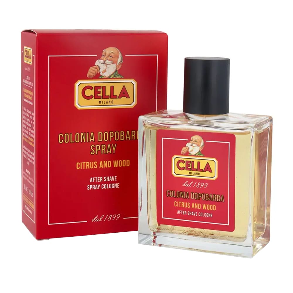 Cella Milano Woda po goleniu i kolońska w sprayu – Citrus & Wood