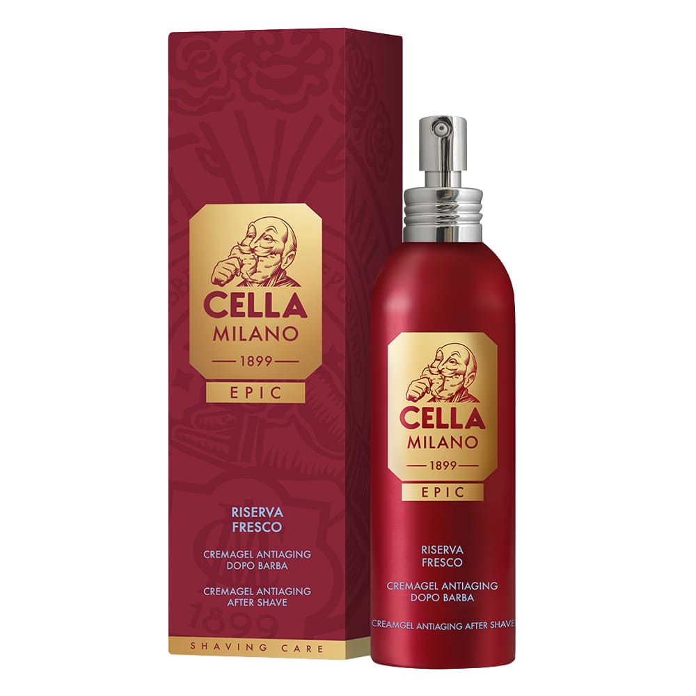 Cella Milano Epic Przeciwstarzeniowy krem-żel po goleniu – Riserva Fresco