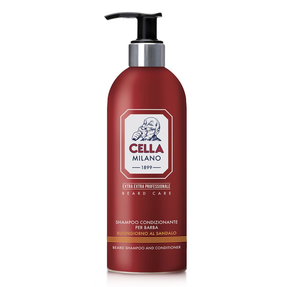 Cella Milano Szampon z odżywką do brody – Buongiorno al Sandalo