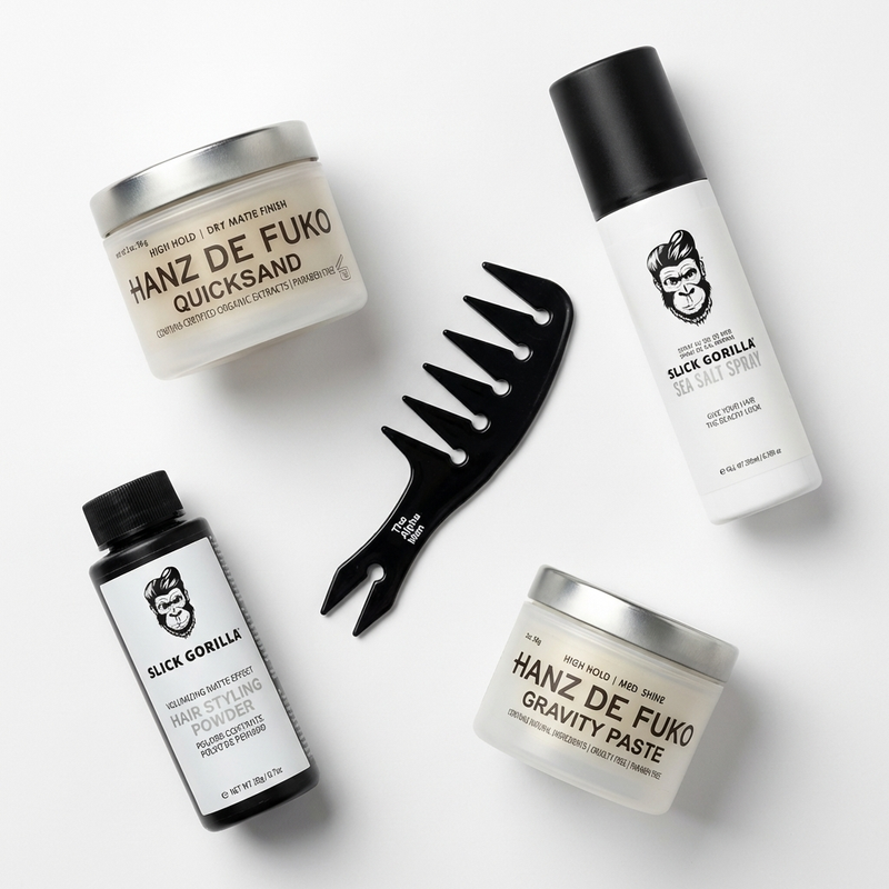 The Alpha Men Textured Fringe Compleet Kit (Copy)