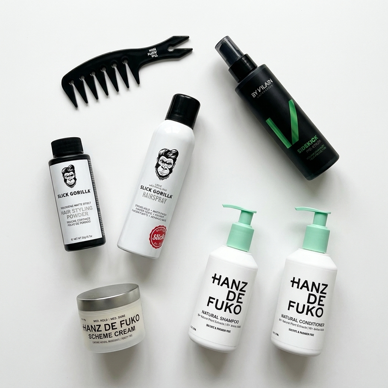 The Alpha Men Quiff Signature Kit