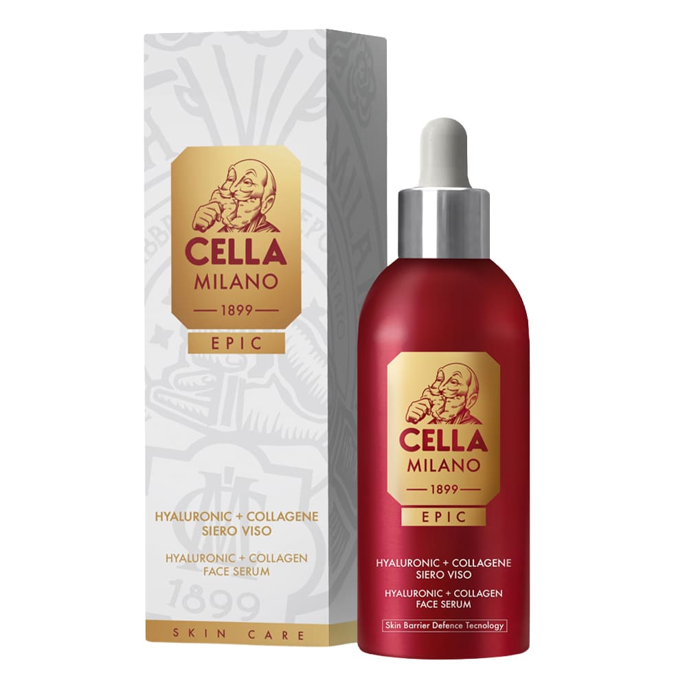 Cella Milano Epic Serum do twarzy – Kwas hialuronowy + kolagen