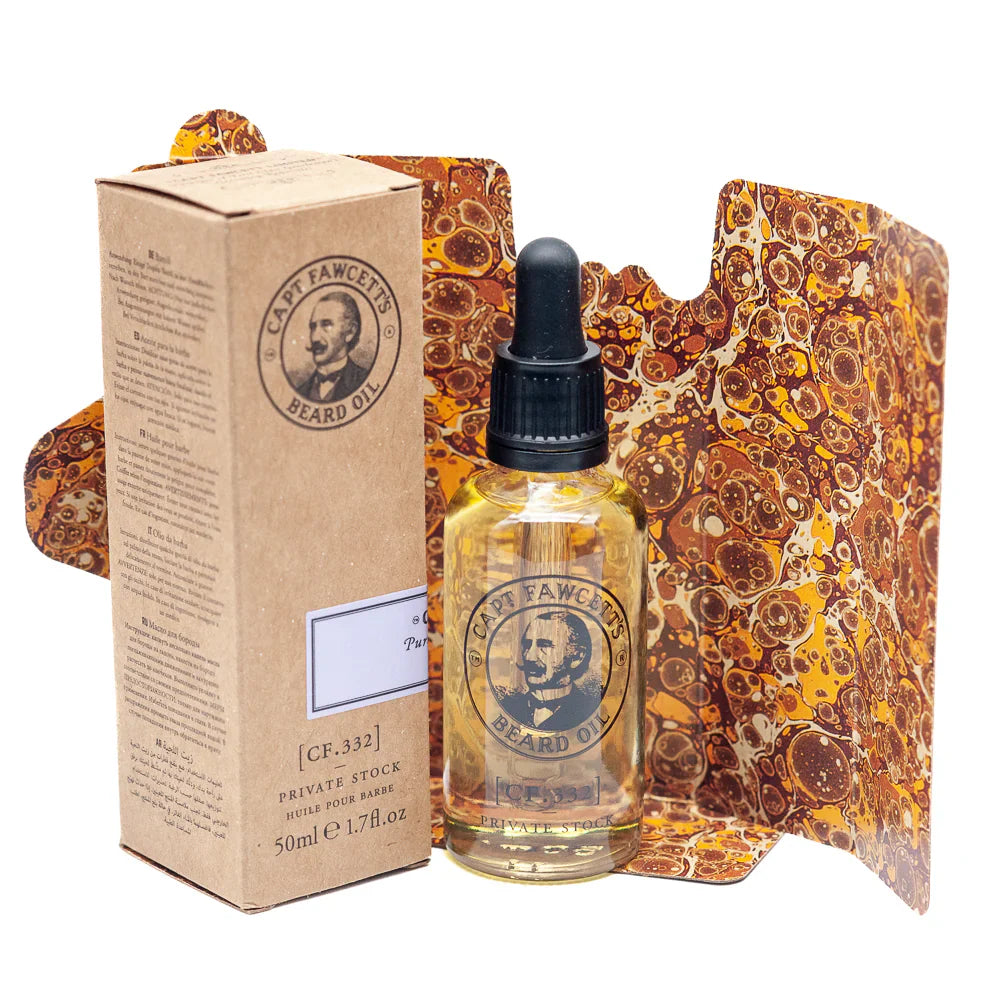 Captain Fawcett Beard Oil – Private Stock