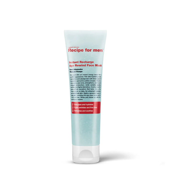 Recipe for Men Maseczka do twarzy Instant Recharge Age-Rewind