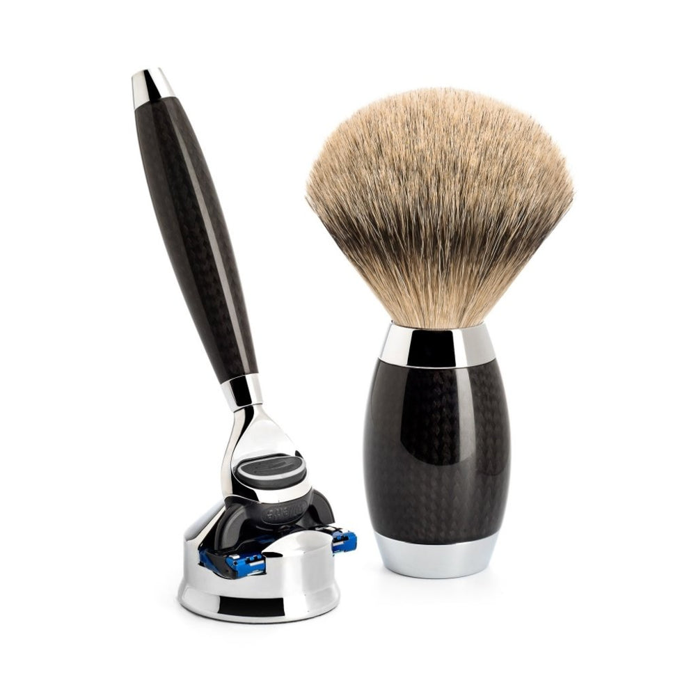 Mühle Zestaw do golenia Carbon - Fusion® & Dashaar