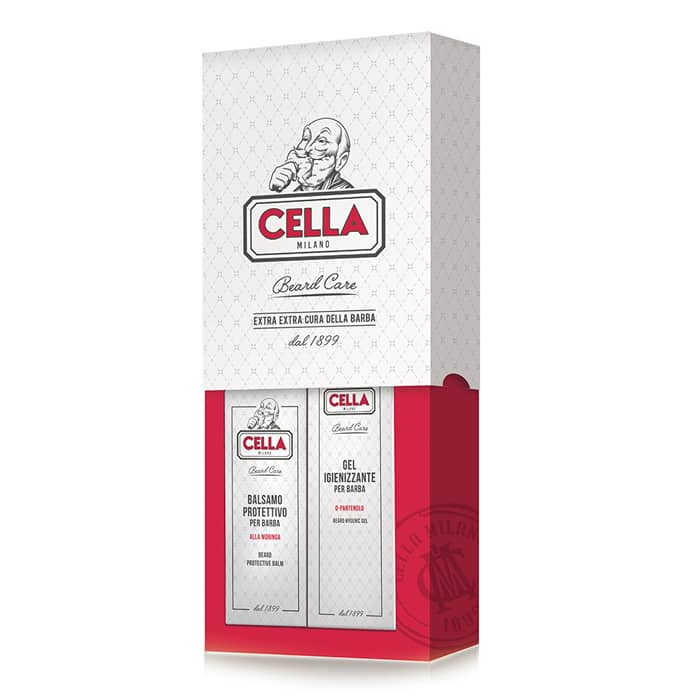 Cella Milano Zestaw do pielęgnacji brody – balsam i żel oczyszczający