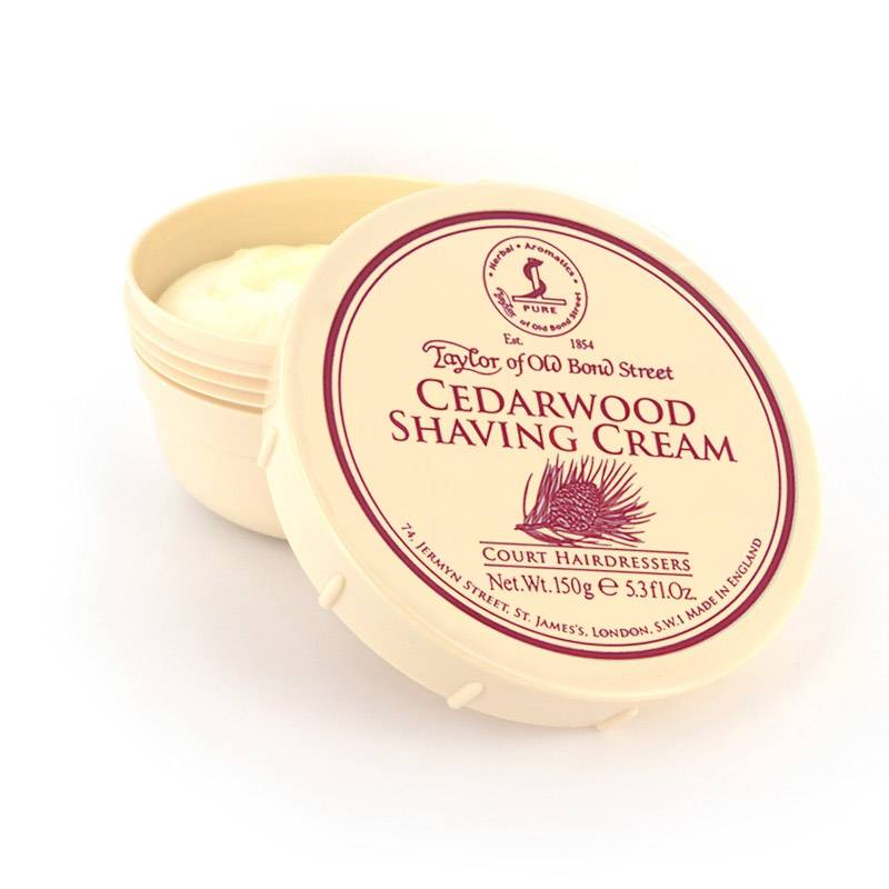 Taylor of Old Bond Street Krem do golenia – Drewno cedrowe