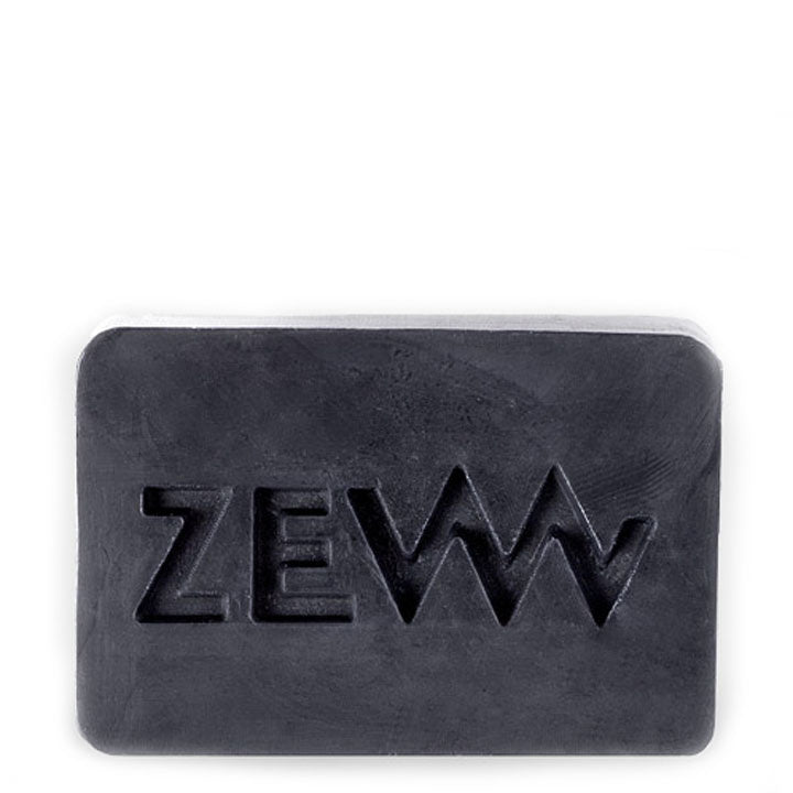 ZEW For Men Kostka mydła z węglem aktywnym do ciała i twarzy