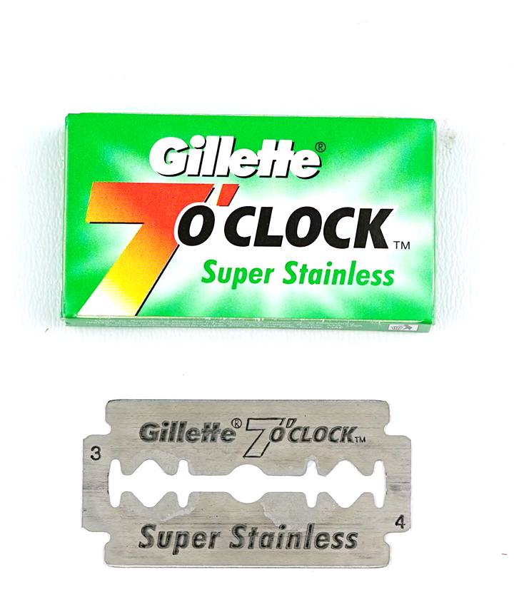 Gillette 7 O'clock Super Stainless Żyletki dwustronne