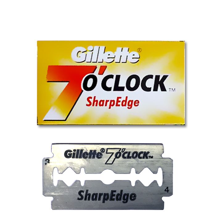 Gillette 7 O'clock Sharp Edge Żyletki dwustronne