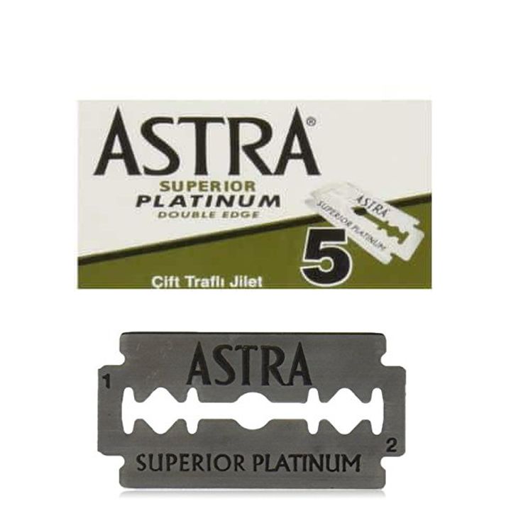 Astra Żyletki dwustronne Superior Platinum