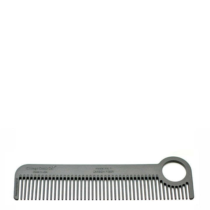 Chicago Comb Co. Grzebień do włosów Model No. 1 – Carbon Fiber