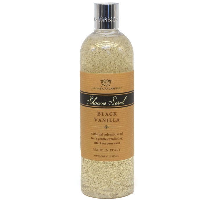 Saponificio Varesino Peeling pod prysznic – Black Vanilla
