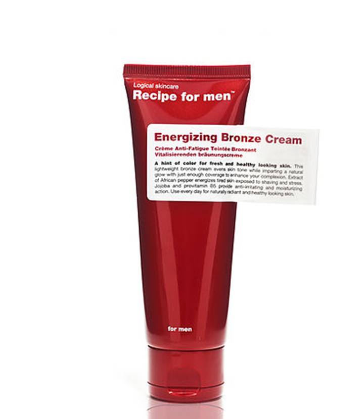 Recipe for Men Energizing Bronze Cream