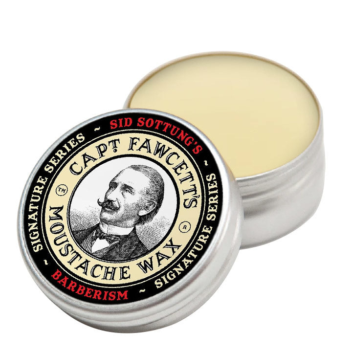 Captain Fawcett Moustache Wax – Barberism