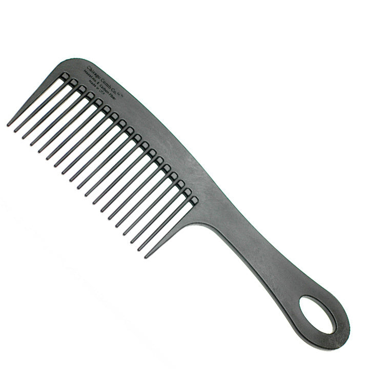 Chicago Comb Co. Hair Comb Model No. 8 – Carbon Fiber