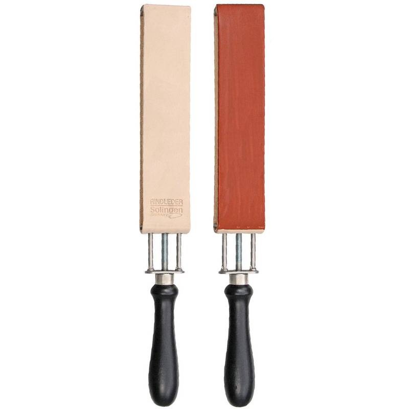 Herold of Solingen Tension Paddle Strop 56Ri Red – Dwustronna – Skóra bydlęca