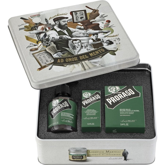 Proraso Zestaw do pielęgnacji brody – Green Refreshing