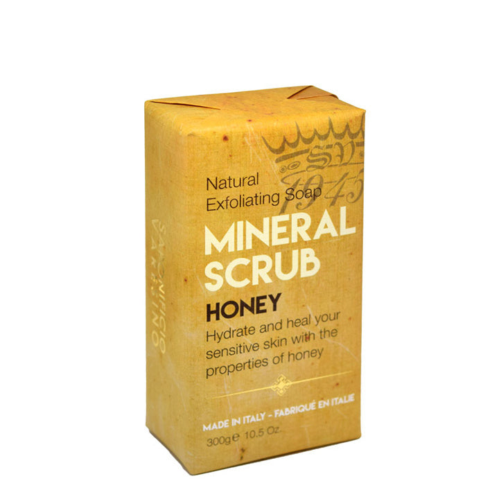 Saponificio Varesino Mineral Exfoliating Soap – Honey