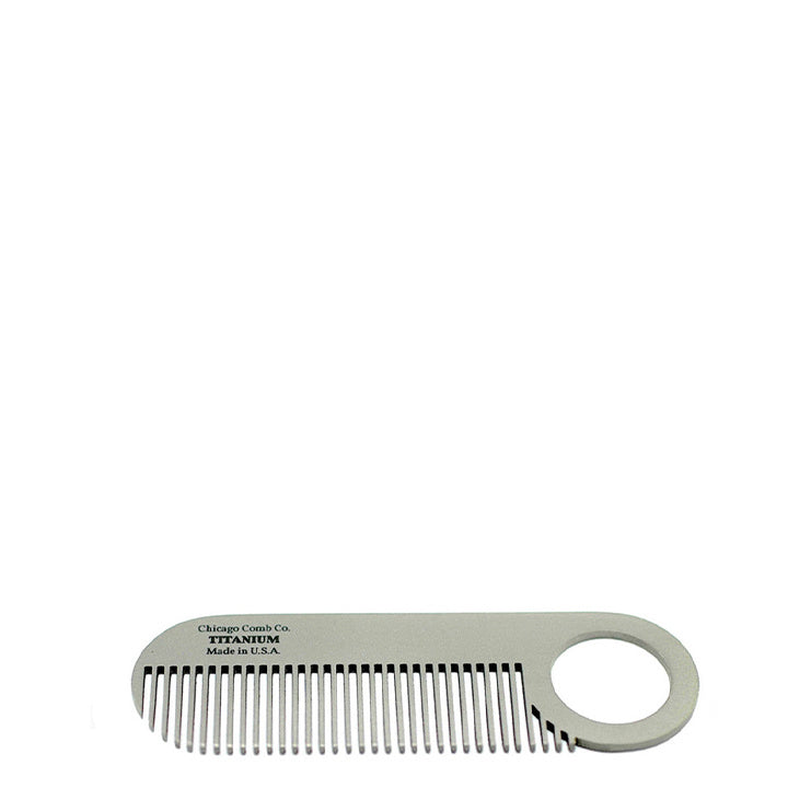 Chicago Comb Co. Grzebień do brody Model No. 2 – Titanium
