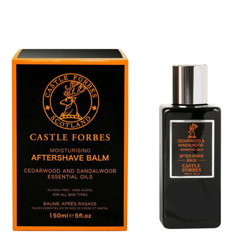 Castle Forbes Balsam po goleniu – Cedarwood & Drzewo sandałowe
