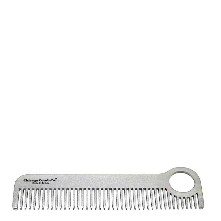 Chicago Comb Co. Hair Comb Model No. 1 – Stainless Steel