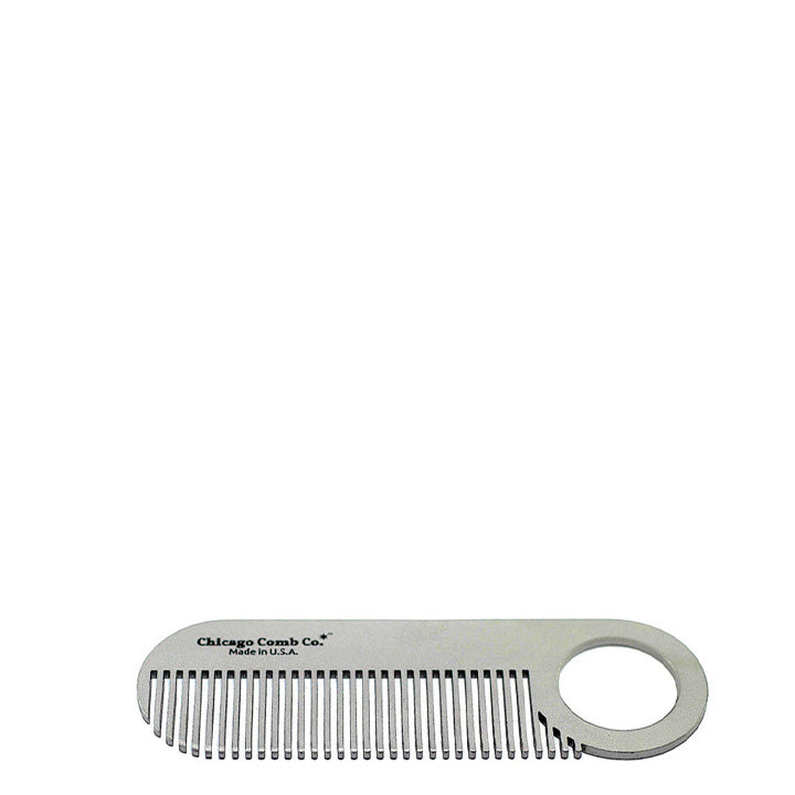 Chicago Comb Co. Grzebień do brody Model No. 2 – Stal nierdzewna